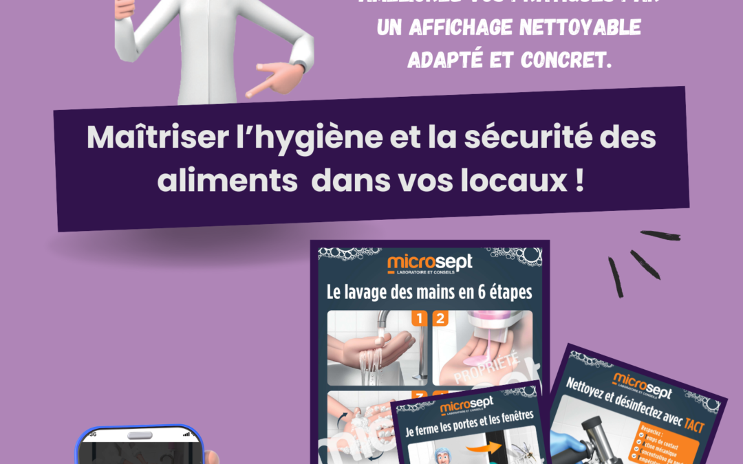 L’importance des affiches hygiène en milieu de production : Adoptez les Bonnes Pratiques avec Microsept