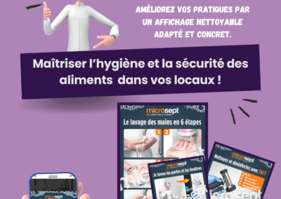 L’importance des affiches hygiène en milieu de production : Adoptez les Bonnes Pratiques avec Microsept